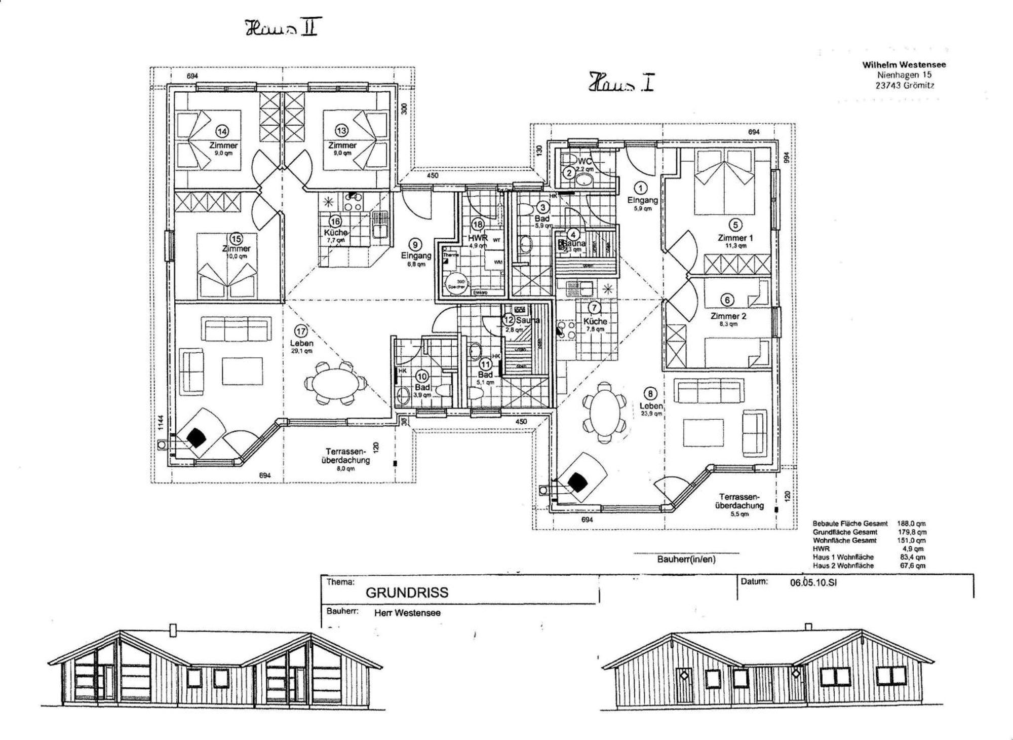 "Ferienhaus II - Hof Westensee" Grömitz Zewnętrze zdjęcie